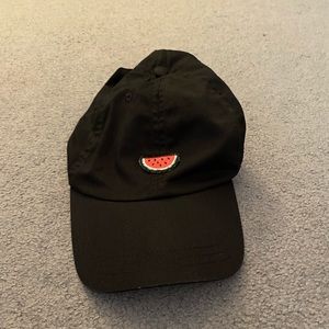 Black Hat with Watermelon